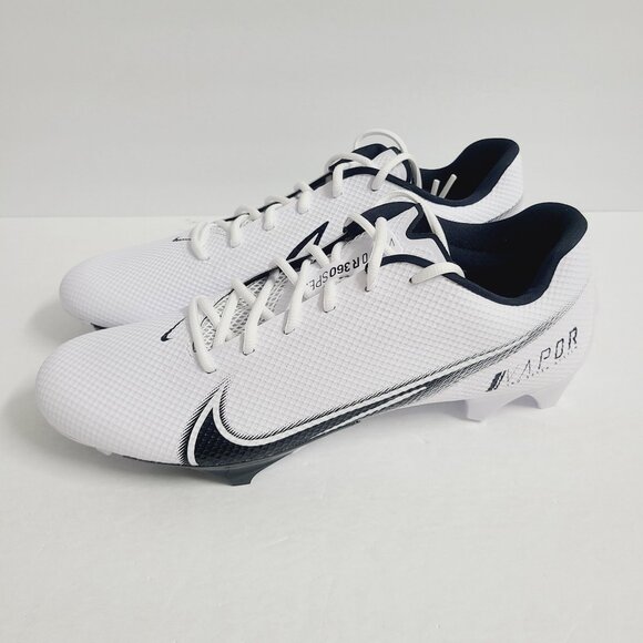 NEW Nike Vapor Edge Speed 360 Football Cleats  CD0082-100 Size 12.5 White Black main image 5